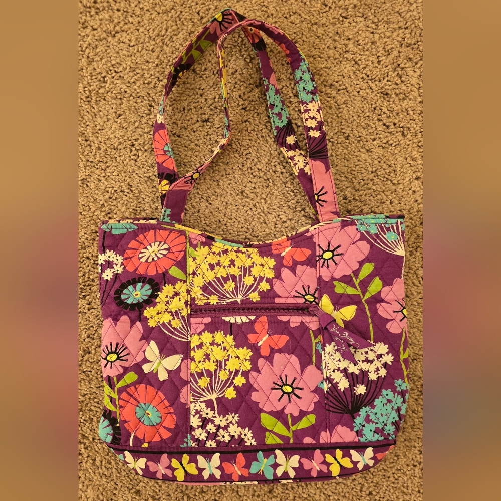 Vera Bradley Retired Flutterby Shoulder Bag. NWOT.